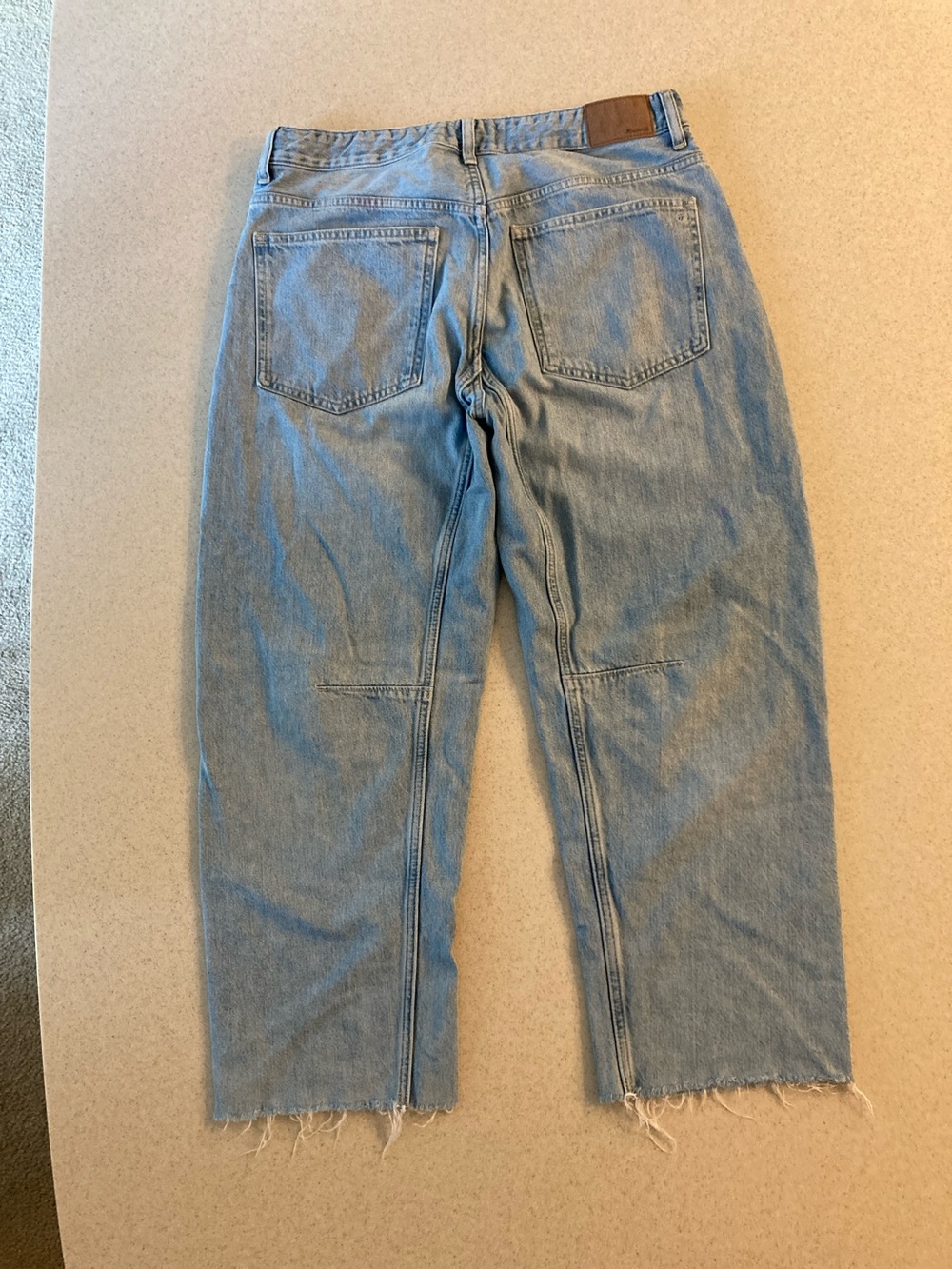 Madewell The Darted Barrel Leg Jean Women Size 30 - Picture 3 of 14